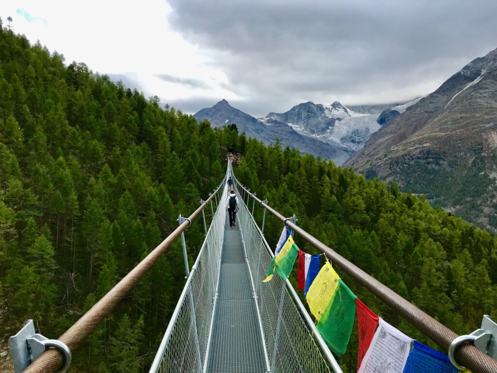 La passerelle suspendue Charles Kuonen