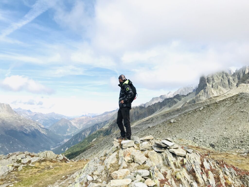 plan de l'Aiguille du midi