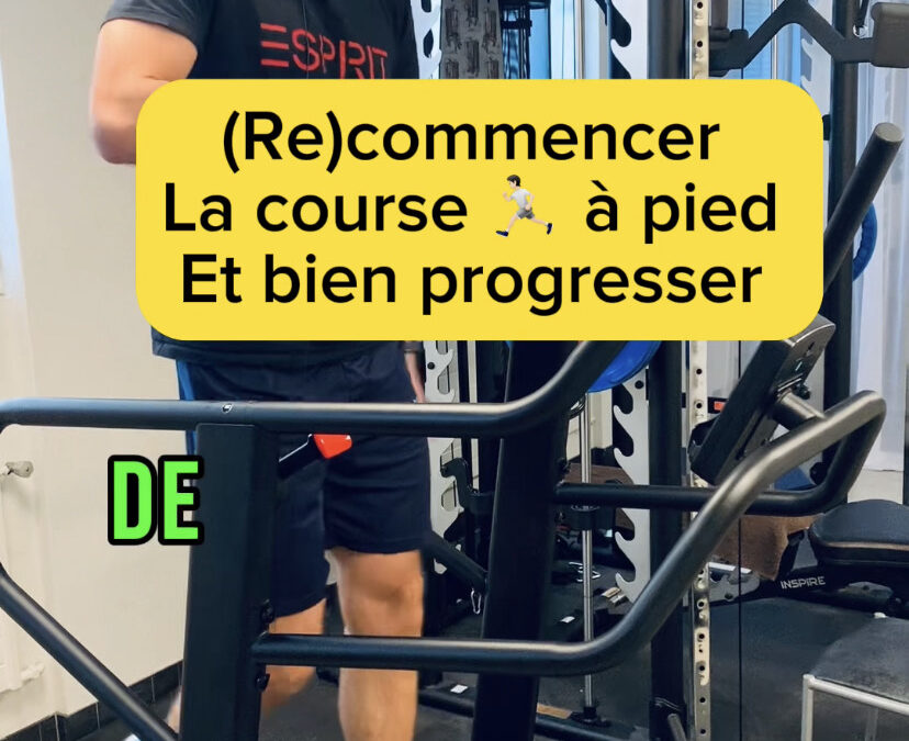 (Re) Commencer la course à pied